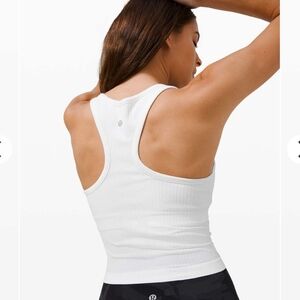 Lululemon Ebb To Street Racerback Crop Tank